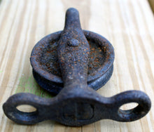 Load image into Gallery viewer, Vintage Pulley Barn? Hay Industrial Steampunk Salvage