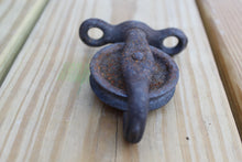 Load image into Gallery viewer, Vintage Pulley Barn? Hay Industrial Steampunk Salvage