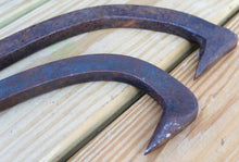 Load image into Gallery viewer, 2 Vintage Cant Hooks Hook Logging Primitive Industrial Steampunk