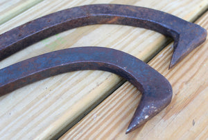 2 Vintage Cant Hooks Hook Logging Primitive Industrial Steampunk