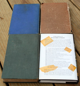 4 Vintage Zane Grey Books Young Forester Border Legion Western Union Plus