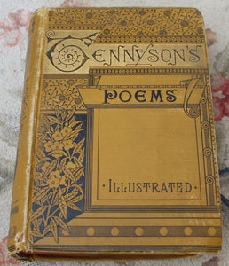1882 Tennyson's Poems Illustrated - Beautiful Illustrations - 843 pages