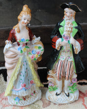 Load image into Gallery viewer, 2 Vintage Porcelaine Figurine Set Lady &amp; Gentleman Japan