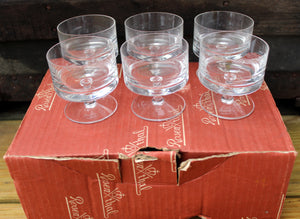 6 Pc ROSENTHAL Champagne Sherbert Glasses Orig. Box