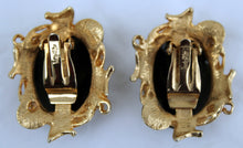 Load image into Gallery viewer, Vintage JUDY LEE Clip on Earrings Art Nouveau style