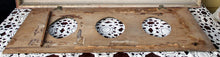 Load image into Gallery viewer, Antique Triple Oval Picture Frame Floral Handpainted Shabby