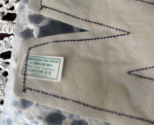 NOS Vintage Letterman W MGR Patch American Knitware Emblem Mfrs