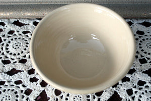 East Knoll Pottery Yelloware 6 inch Bowl Banded