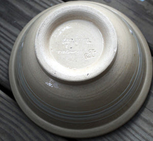 East Knoll Pottery Banded Bowl 7 inch