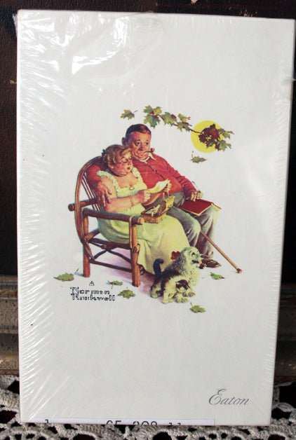 NOS Norman Rockwell Quiet Moments Stationary Eaton W Kaleidoscope Ballpoint Pen