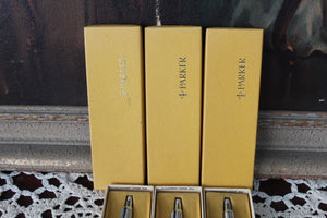 4 NOS Vintage Parker Jotter Mechanical Pencils Red Blue Green