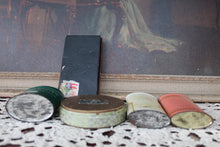 Load image into Gallery viewer, Vintage Vanity Lot Avon Decanters, Rice Silk Spools, Benjamin Ansehl Knight Perfume Bottle