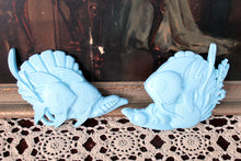 Load image into Gallery viewer, Vintage Burwood Co Blue Fish Plaque Hanging Decor Mid Century Retro