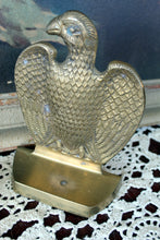 Load image into Gallery viewer, Vintage Eagle Brass Bookends &amp; Eagle Soap Dish