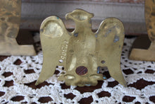 Load image into Gallery viewer, Vintage Eagle Brass Bookends &amp; Eagle Soap Dish
