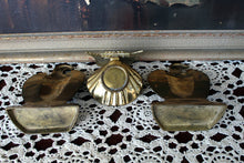 Load image into Gallery viewer, Vintage Eagle Brass Bookends &amp; Eagle Soap Dish