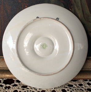 Vintage Hand Painted Nippon Roses Plate