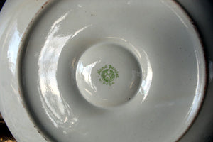 Vintage Hand Painted Nippon Roses Plate
