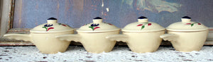 4 Watt Dutch Tulip Individual Handled Covered Casserole
