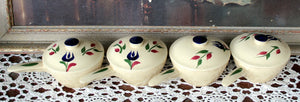 4 Watt Dutch Tulip Individual Handled Covered Casserole