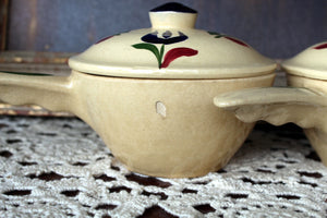 4 Watt Dutch Tulip Individual Handled Covered Casserole