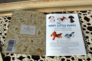 Vintage Puff The Blue Kitten Book & Shy Kitten & Pokey Puppy Little Golden Books