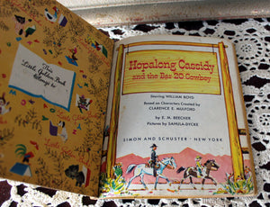 Vintage Lone Ranger, Hopalong Cassidy & The Bar 20 Cowboy, Tootle, Little Red Caboose  Little Golden Books