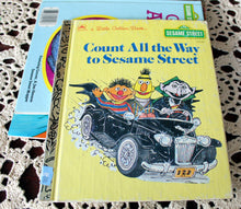 Load image into Gallery viewer, Vintage Sesame Street Book Lot-The Monster at The End Of This Book PLUS