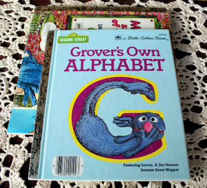 Vintage Sesame Street Book Lot-The Monster at The End Of This Book PLUS
