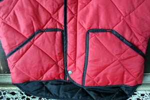NWT Vintage Caboose Nylon Hunting Men's Vest M Red