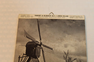 Vintage Calendar 1960 Vanhof & Blokker Horticultural Amsterdam Pics & More
