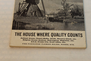Vintage Calendar 1960 Vanhof & Blokker Horticultural Amsterdam Pics & More