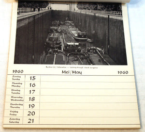 Vintage Calendar 1960 Vanhof & Blokker Horticultural Amsterdam Pics & More
