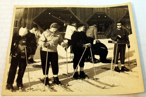 Vintage NorthEast Ski Pictures Ski Partners Ski Beginners