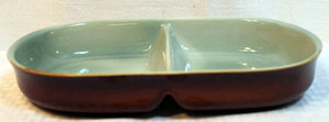 Red Wing Pottery Village Green Vegetable Dish