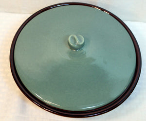 Red Wing Pottery Village Green Large Round Covered Casserole