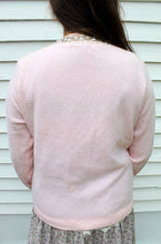 Load image into Gallery viewer, 50&#39;s 60&#39;s  Beaded Rhinestone Vintage Sweater M