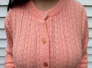 DEADSTOCK Vintage Cardigan Sweater Large Woman's