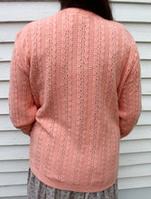 Load image into Gallery viewer, DEADSTOCK Vintage Cardigan Sweater Large Woman&#39;s
