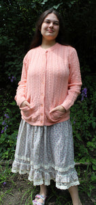 DEADSTOCK Vintage Cardigan Sweater Large Woman's