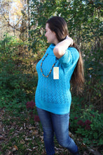 Load image into Gallery viewer, NOS Michael Kors Blue Knit Sweater XS/XP